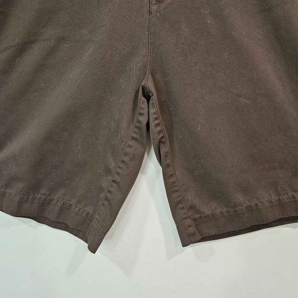 Vintage LOST ENTERPRISES Mens 36 Chino Y2K Skateboard Shorts Brown 24 in Long‎